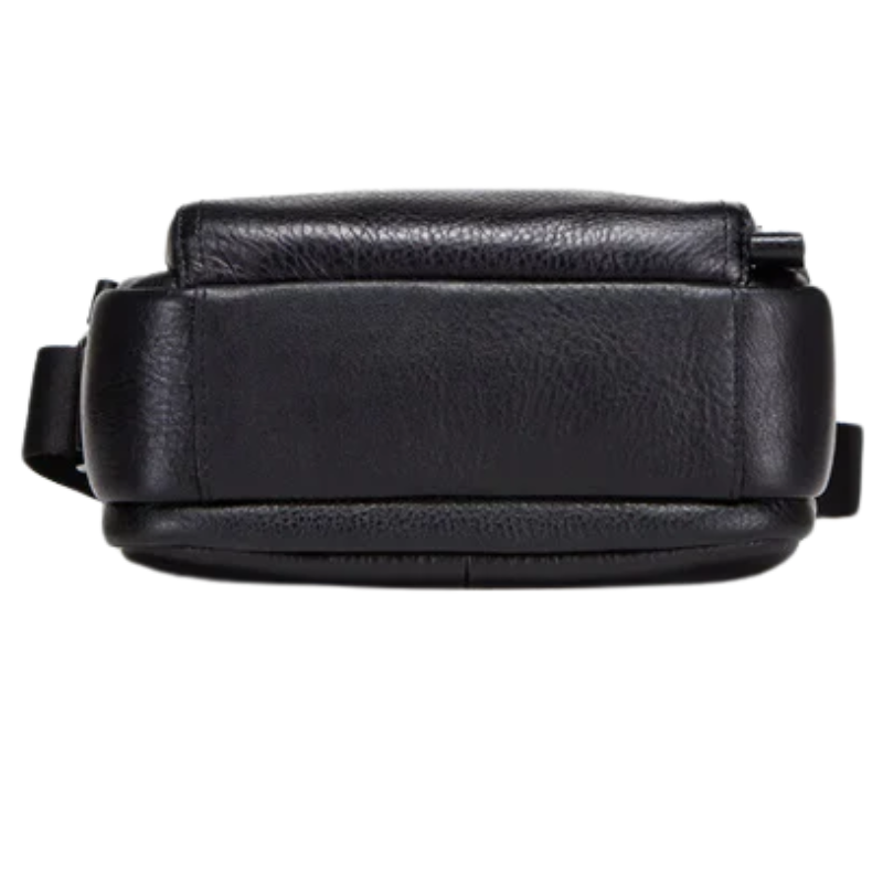 Vintage Crazy Horse Leather Men's Crossbody Messenger Shoulder Bag