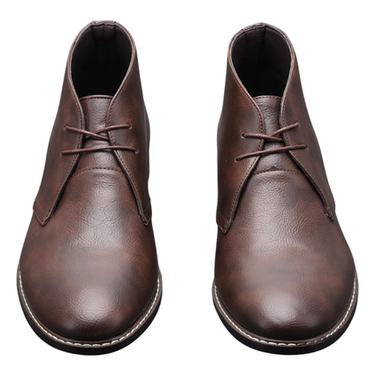 Vintage Men Boots Classic PU Leather Ankle Boots For Men