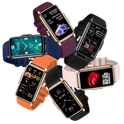 Unisex Classic Waterproof Smartwatch with Heart & Oxygen Monitor