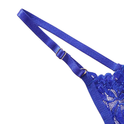 Sexy Lace Adjustable Thong Panties for Women Low Rise Briefs