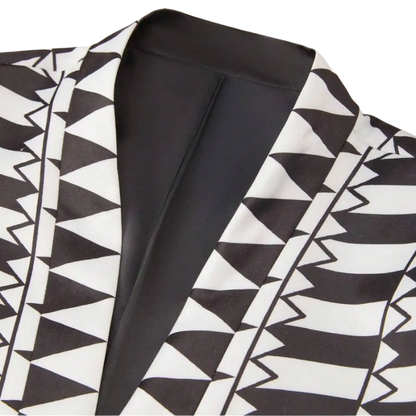 Casual Business Coat Men’s Slim Fit Notched Blazer