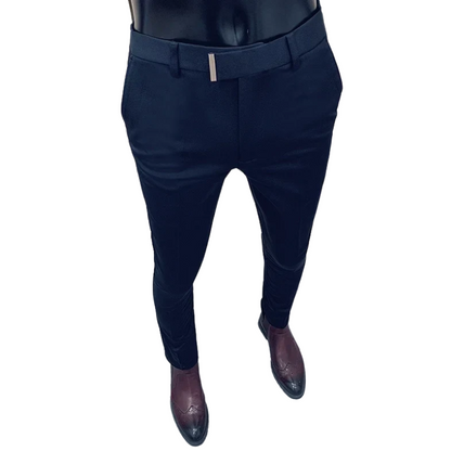 Casual Slim Fit Korean Style Men's Ankle Pants