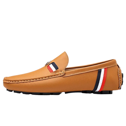 Luxury Slip-On Driving Men’s Italian PU Leather Loafers