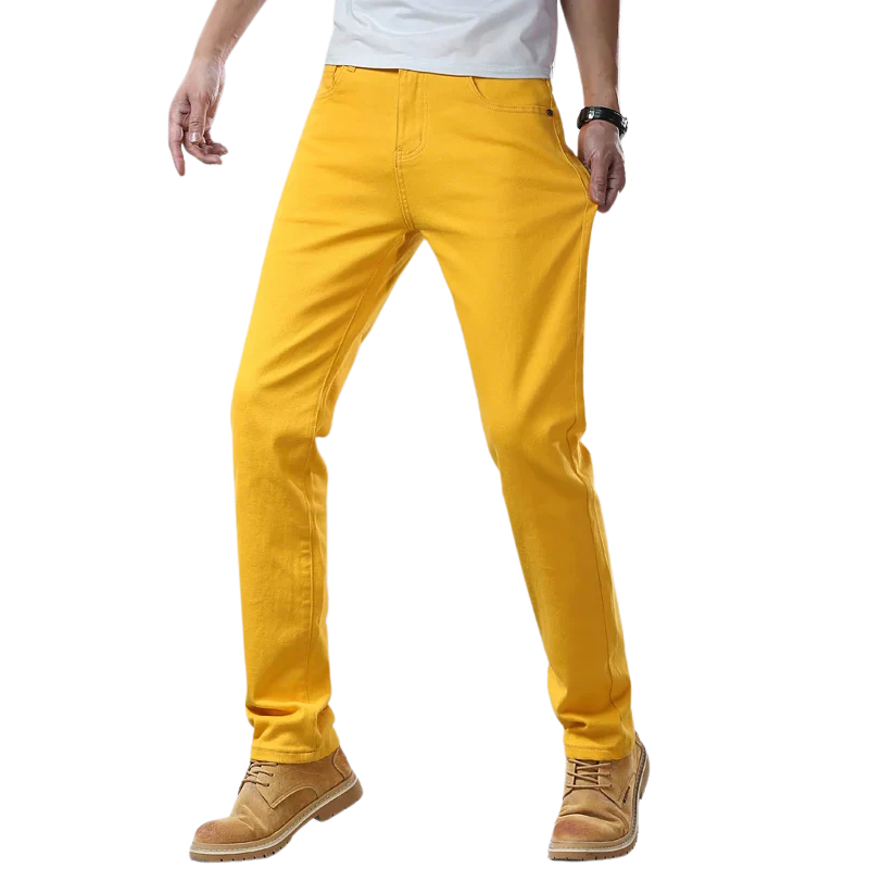 Men’s Slim Fit Cotton Business Pants
