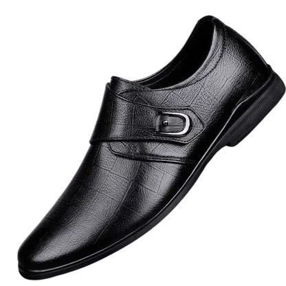 Luxury Designer Style, Spring Men’s Round Toe Formal Dress Shoes