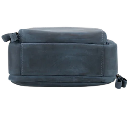 Vintage Crazy Horse Leather Men's Crossbody Messenger Shoulder Bag