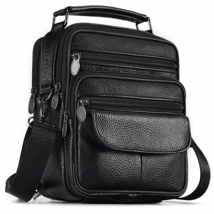 Genuine Leather Crossbody Men's  Messenger Sling Bag