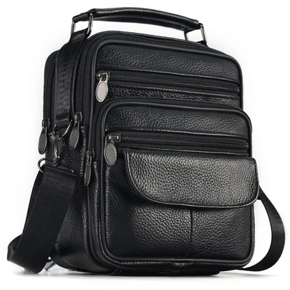 Genuine Leather Crossbody Men's  Messenger Sling Bag