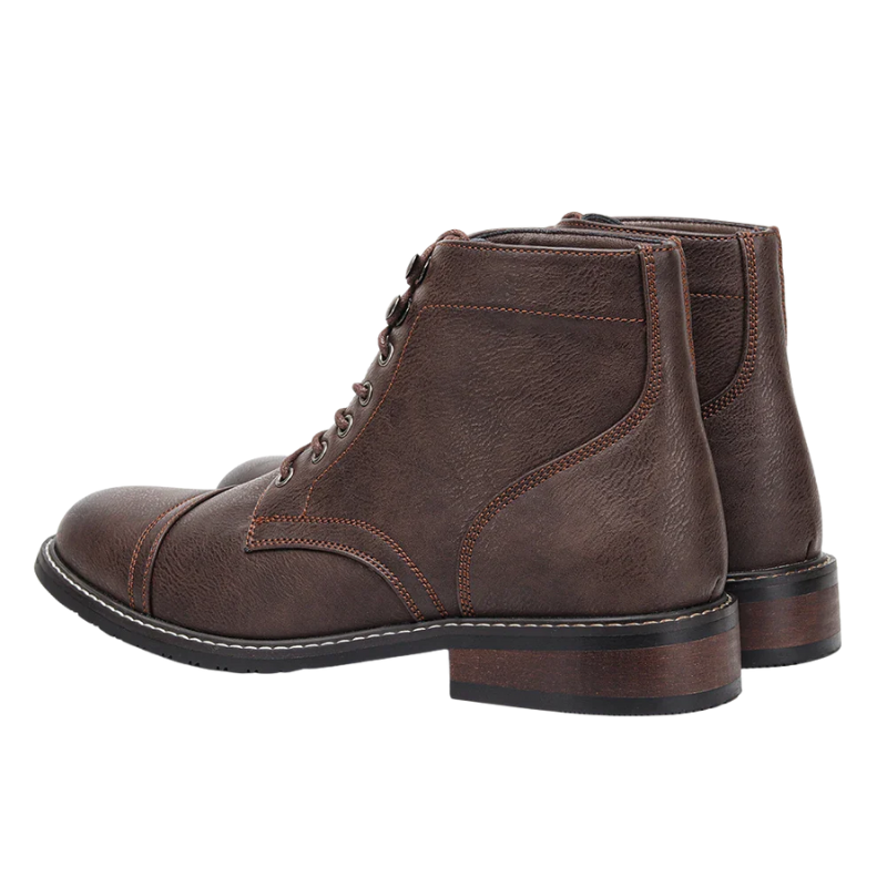 Vintage Men Boots Classic PU Leather Ankle Boots For Men