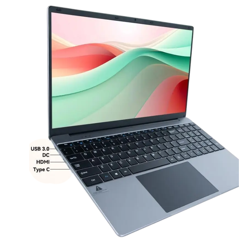 15.6" FHD Laptop 16GB+512GB SSD Intel N5095 Win11 Notebook