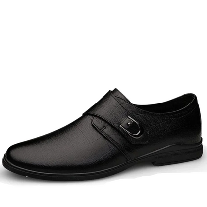 Luxury Designer Style, Spring Men’s Round Toe Formal Dress Shoes
