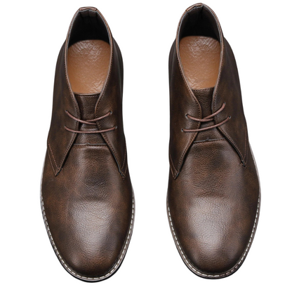 Retro Stylish Classic Leather Ankle Boots for Men