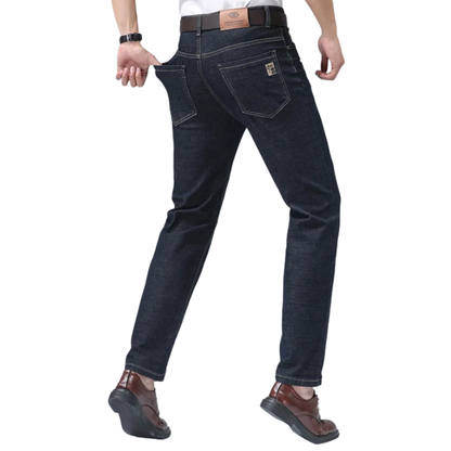 Blue Denim Men’s Stretch Slim fit Straight Jeans