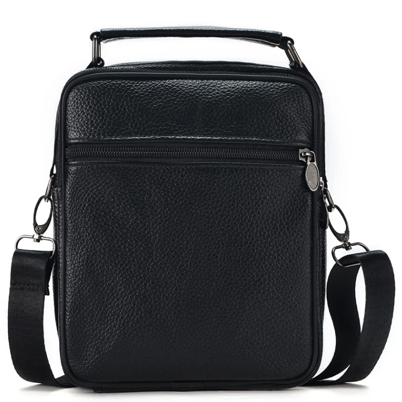 Genuine Leather Crossbody Men's  Messenger Sling Bag