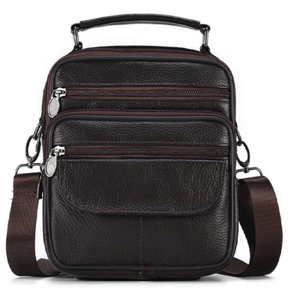 Genuine Leather Crossbody Men's  Messenger Sling Bag