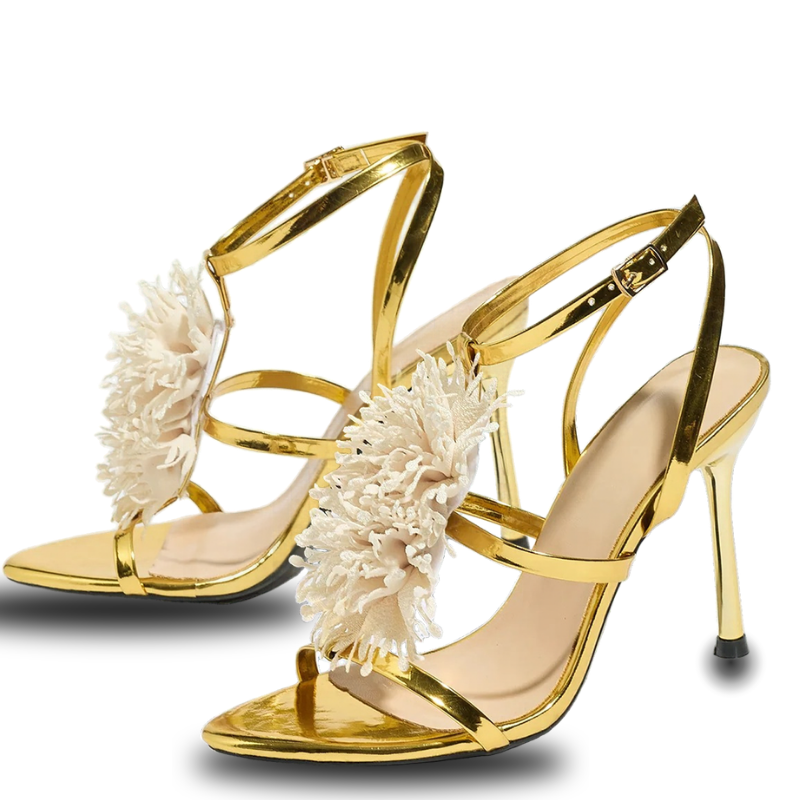 Fashionable high-heeled shoes