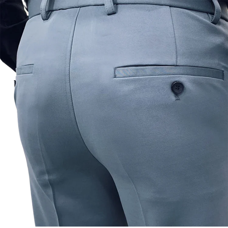 Men's Korean Streetwear Style Slim Fit Dress Pants