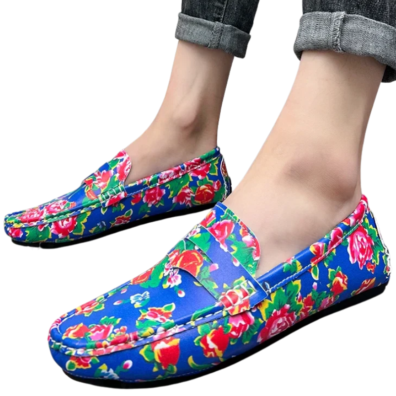 Luxury Comfy Slip-On Moccasins Handmade Leather Loafers for Men