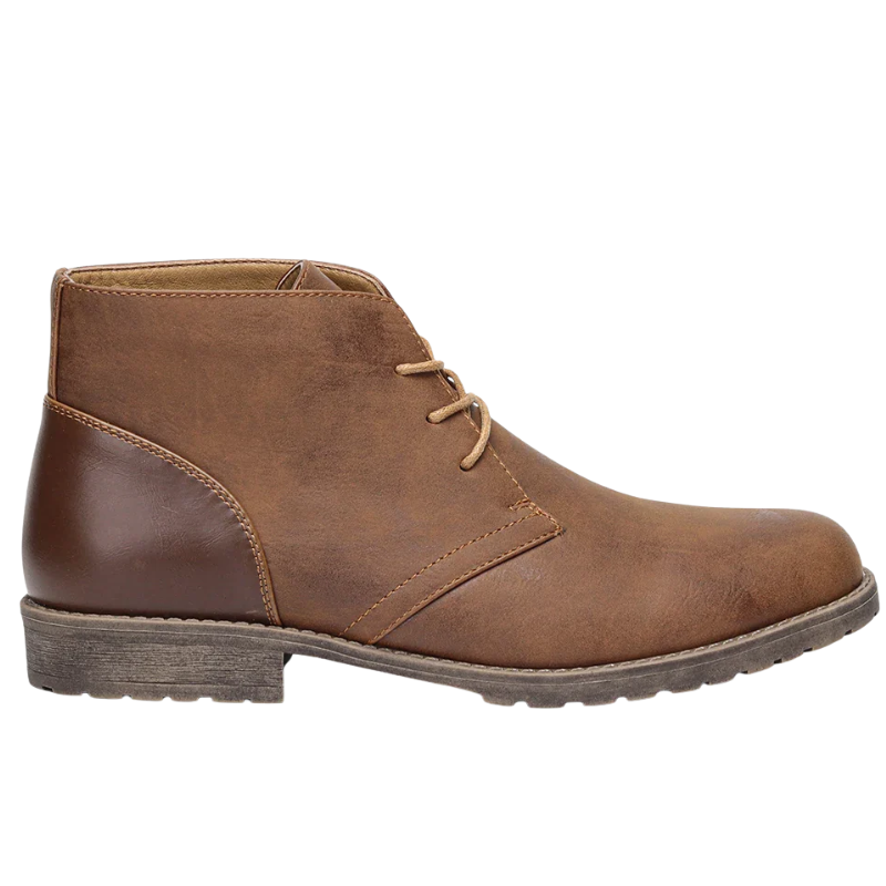 Vintage Casual Leather Ankle Retro American Men’s Desert Boots