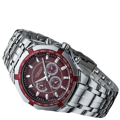 CURREN Men's Luxury Waterproof Steel Quartz Military Sport Watch