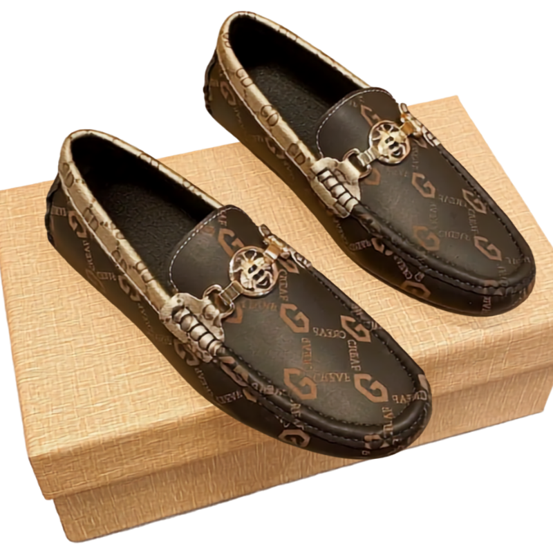 Soft Sole Business  Italian Designer Leather Loafers Shoes for Men