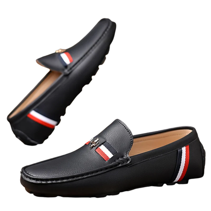 Luxury Slip-On Driving Men’s Italian PU Leather Loafers