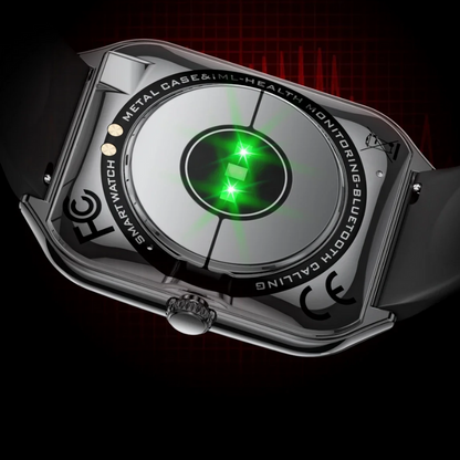 HD Screen, Calls & Alerts Sleek 1.96" AMOLED Smartwatch