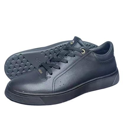 Breathable, Classic Casual Genuine Leather Men’s Sneakers