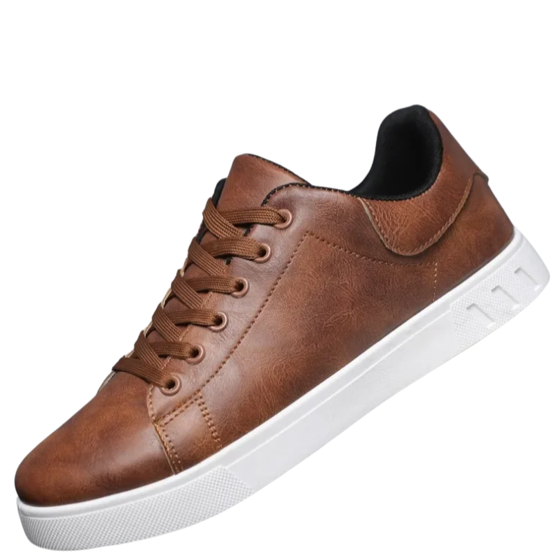 Trendy Spring/Summer Flats Classic British Leather Loafers for Men