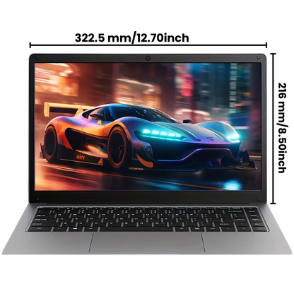 14" Laptop Intel N3350 6GB RAM 192GB SSD Windows 10 Notebook