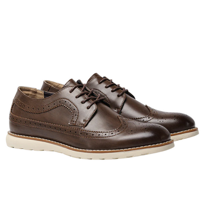 Brogue Men Casual Shoes Fashion Comfortable  Brand Men shoes