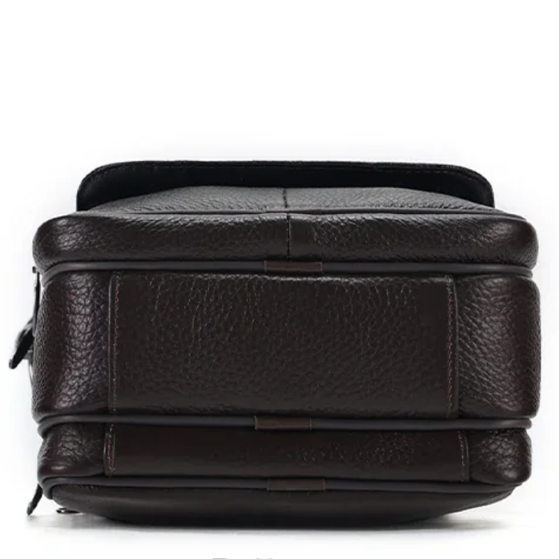 Genuine Leather Crossbody Men's  Messenger Sling Bag