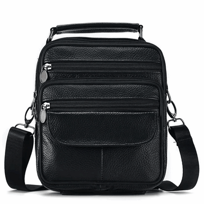 Genuine Leather Crossbody Men's  Messenger Sling Bag