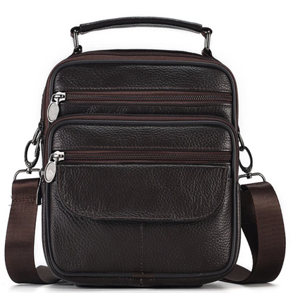Genuine Leather Crossbody Men's  Messenger Sling Bag