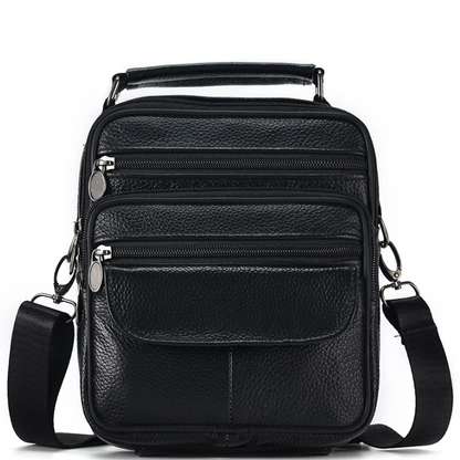 Genuine Leather Crossbody Men's  Messenger Sling Bag