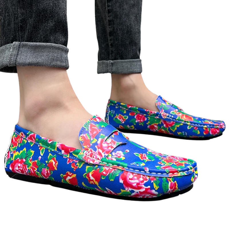 Luxury Comfy Slip-On Moccasins Handmade Leather Loafers for Men