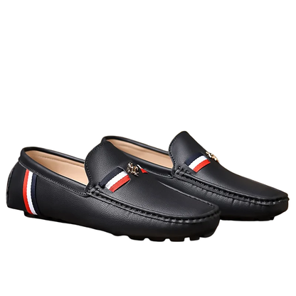 Luxury Slip-On Driving Men’s Italian PU Leather Loafers