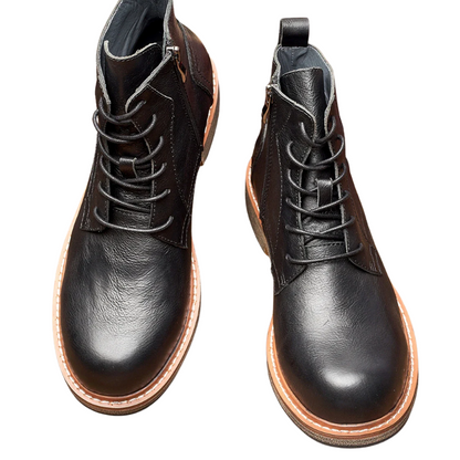Vintage Designer Ankle Handmade Men’s Leather Boots