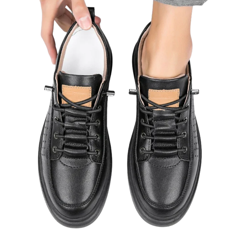 Cowhide Mesh, Durable & Breathable Men’s Fashion Sneakers