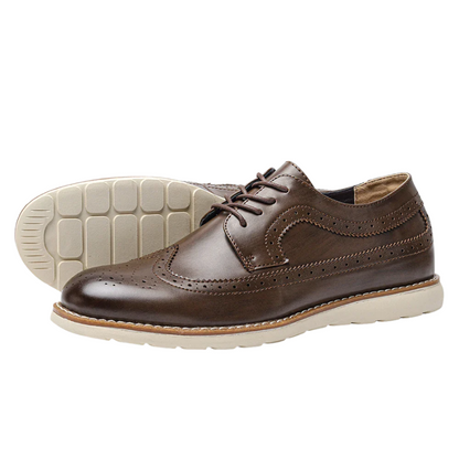 Brogue Men Casual Shoes Fashion Comfortable  Brand Men shoes