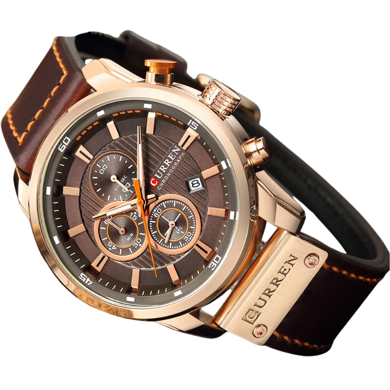 Men's Luxury Chronograph Sport Watch with Date Display