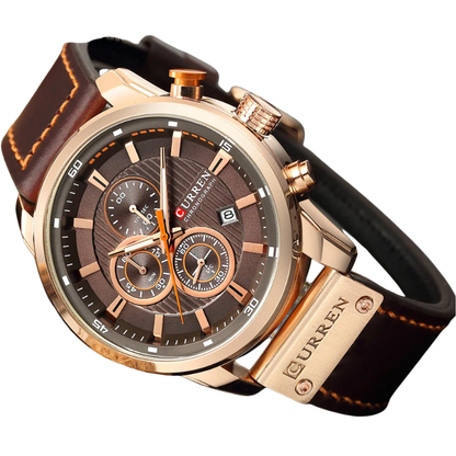 Men's Luxury Chronograph Sport Watch with Date Display