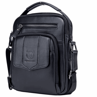 Business & Fashion Genuine Leather Men's Crossbody Messenger Bag