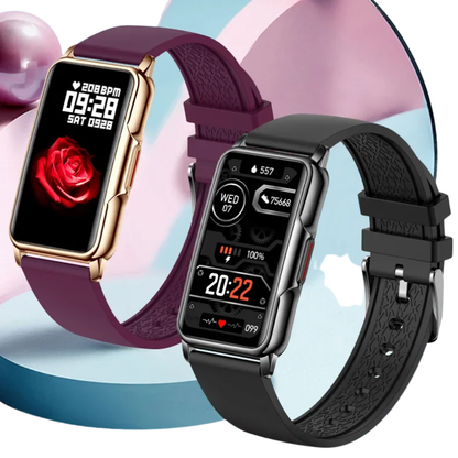 Unisex Classic Waterproof Smartwatch with Heart & Oxygen Monitor