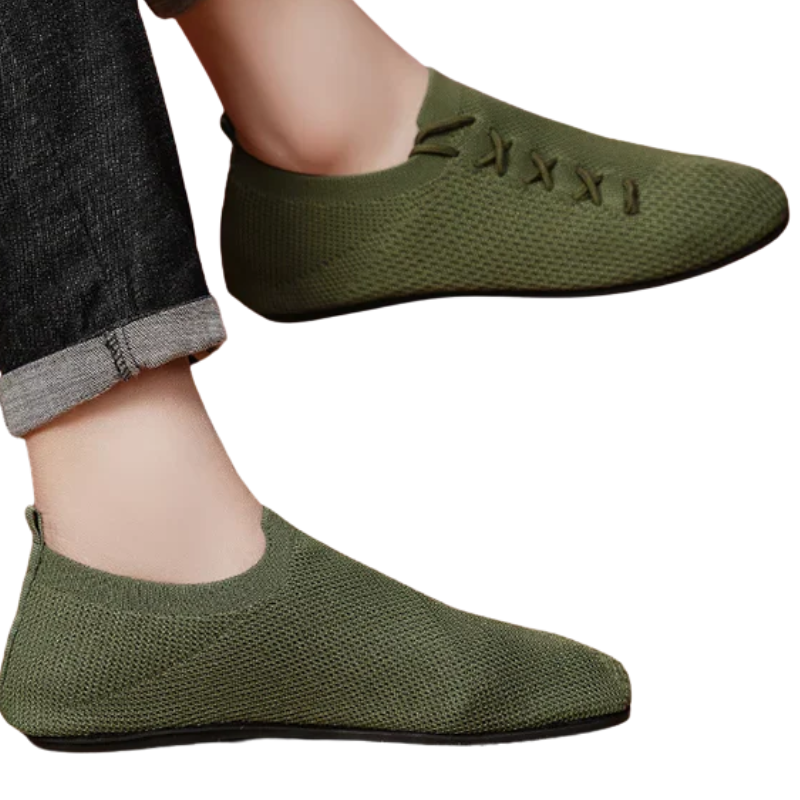 Breathable Mesh Summer Anti-Slip Driving Loafers for Men