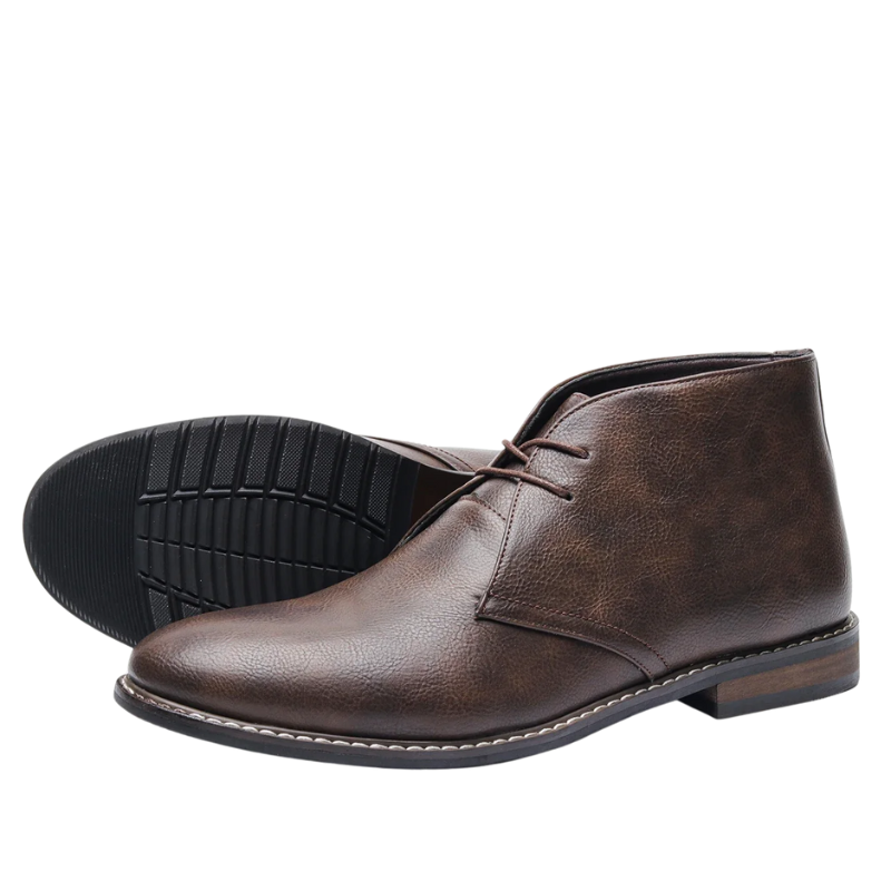 Retro Stylish Classic Leather Ankle Boots for Men