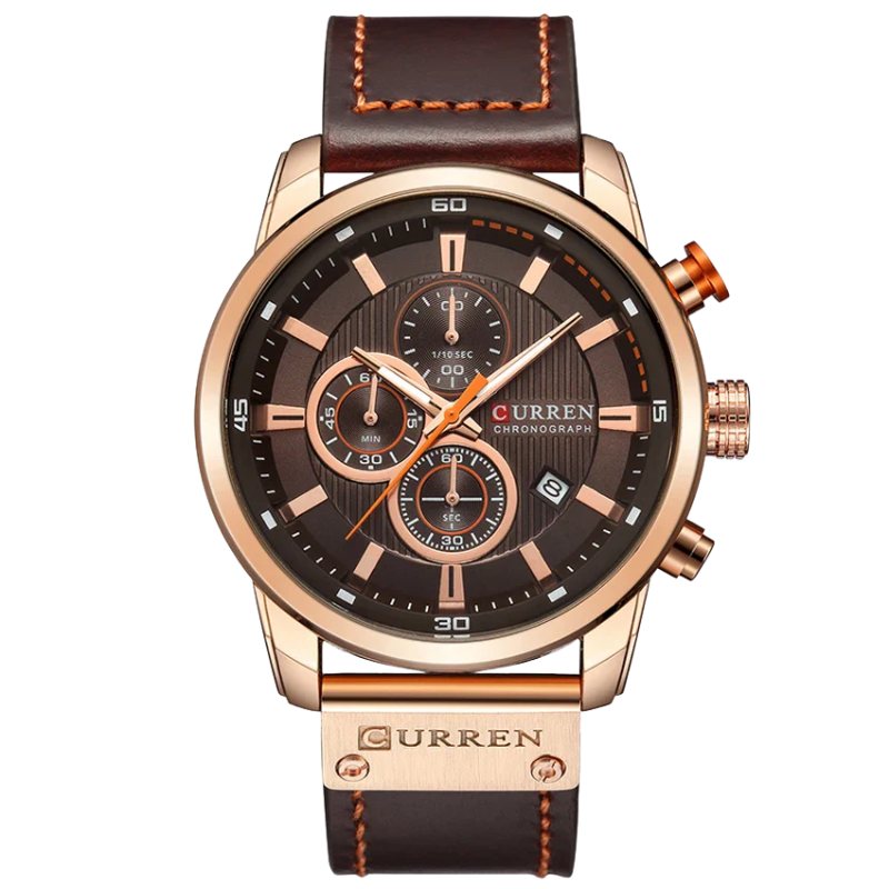 Men's Luxury Chronograph Sport Watch with Date Display