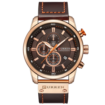 Men's Luxury Chronograph Sport Watch with Date Display