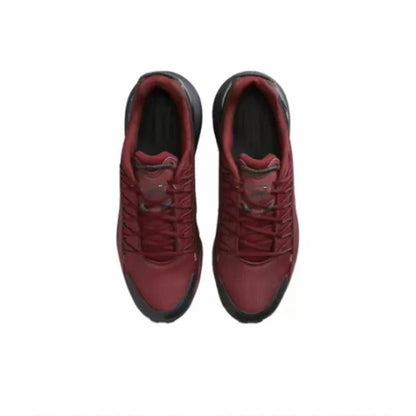 Air Max Pulse Black Red Mesh Men's Cushioned Running Shoes