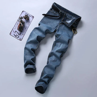 Casual & Stylish Men's Classic Straight Fit Ripped Denim Jeans